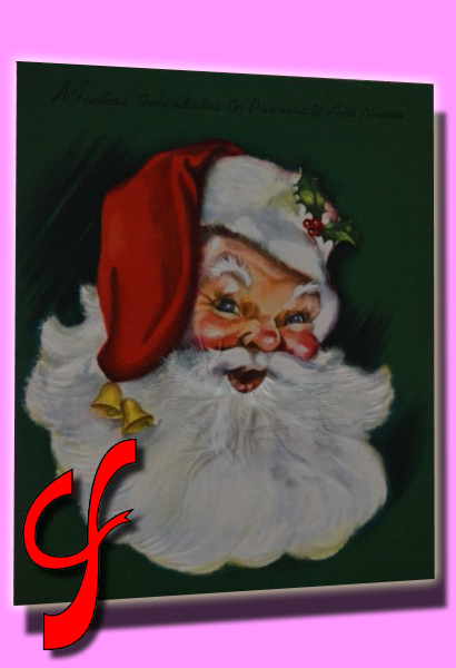 ÍTEM #074 Christmas Santa Claus con barba plumón